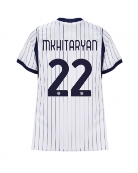 Inter Milan Henrikh Mkhitaryan #22 Maglia Gara Trasferta Repliche 2026-27 Donna Maniche Corte